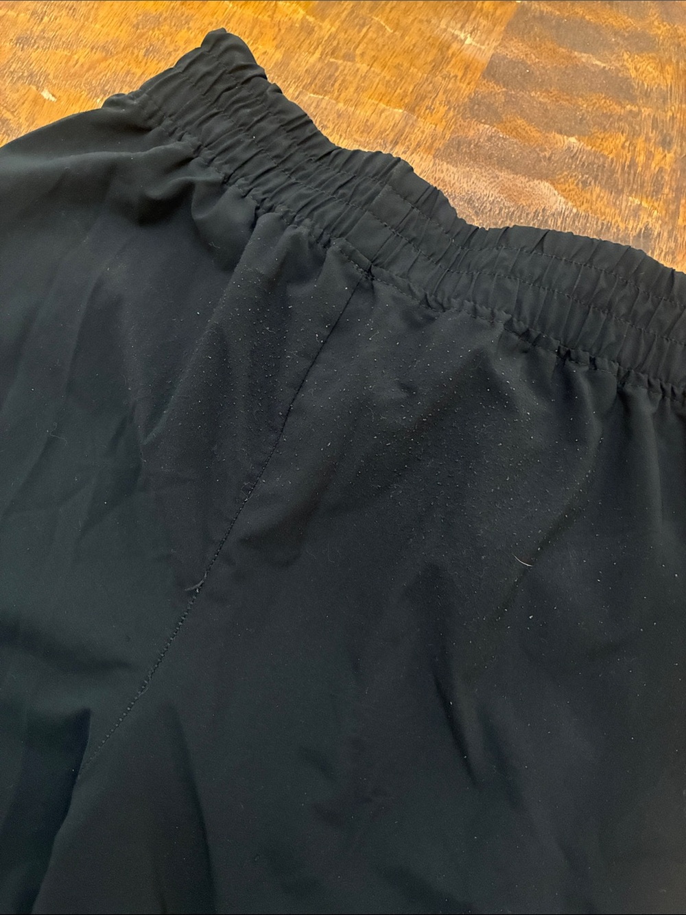 Nike Black Kids' Jogger Sweatpants with White Swoosh - Picture 4 of 5